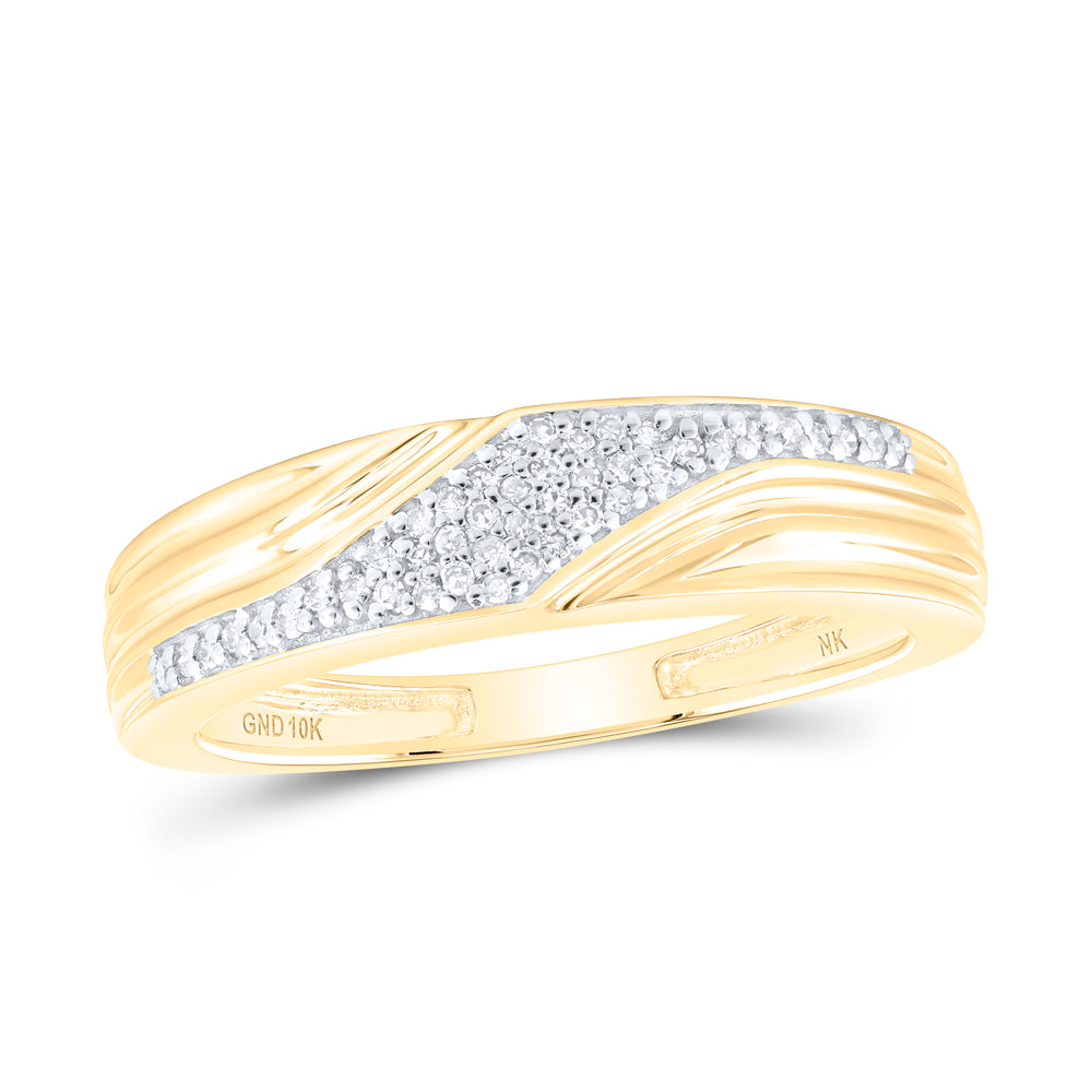 1/2CTW-DIA NK ROUND SHAPE TRIO SET