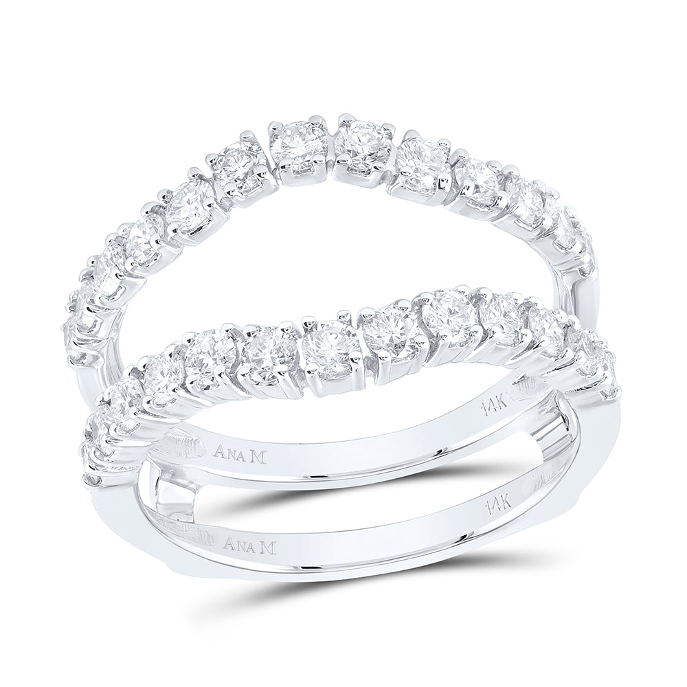 1Ctw Dia Ana M Enhancer Ring (4.41 grams)