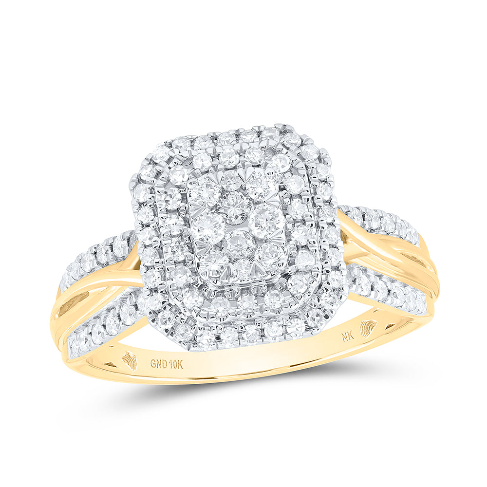 1/2Ctw-Dia Nk Fashion Ring (3.36 grams)