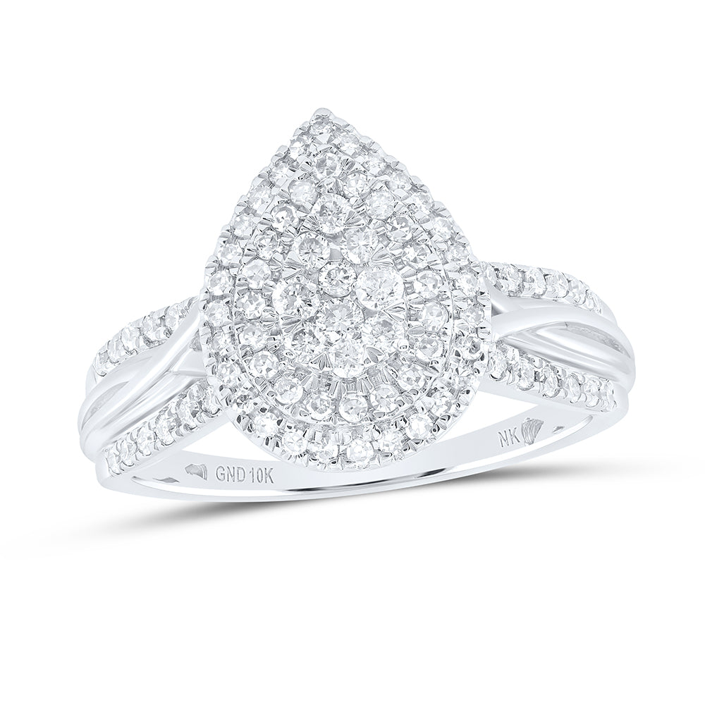 1/2Ctw-Dia Nk Fashion Ring (3.32 grams)