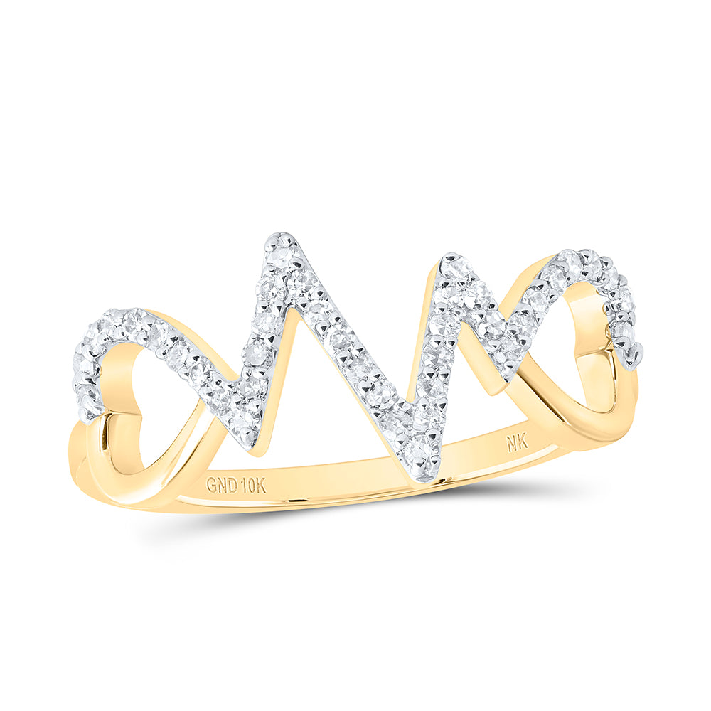 1/5Ctw-Dia Nk Gift Heart Ring (1.62 grams)