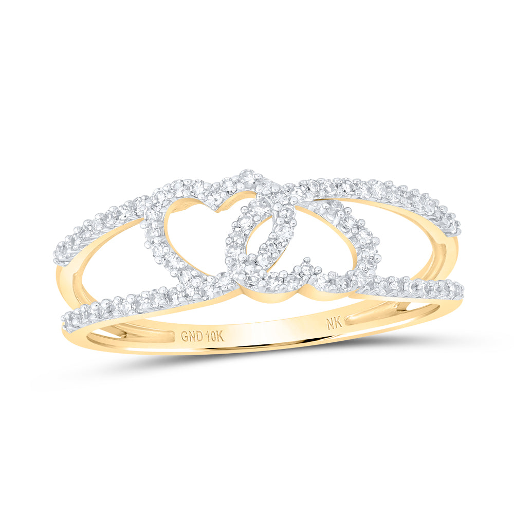 1/4Ctw-Dia Nk Gift Heart Ring (1.41 grams)