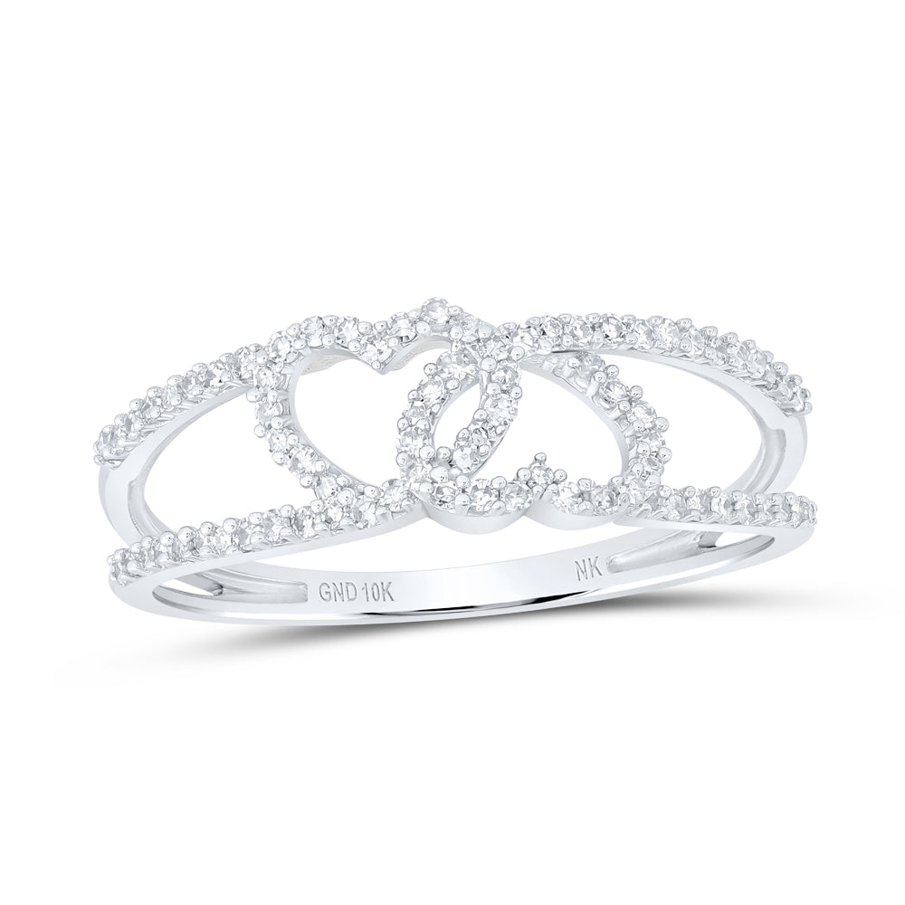 1/4Ctw-Dia Nk Gift Heart Ring (1.41 grams)