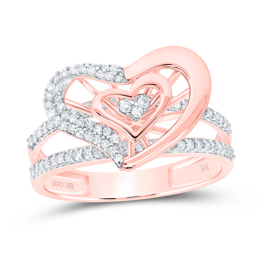 1/3Ctw-Dia Nk Gift Heart Ring (3.25 grams)