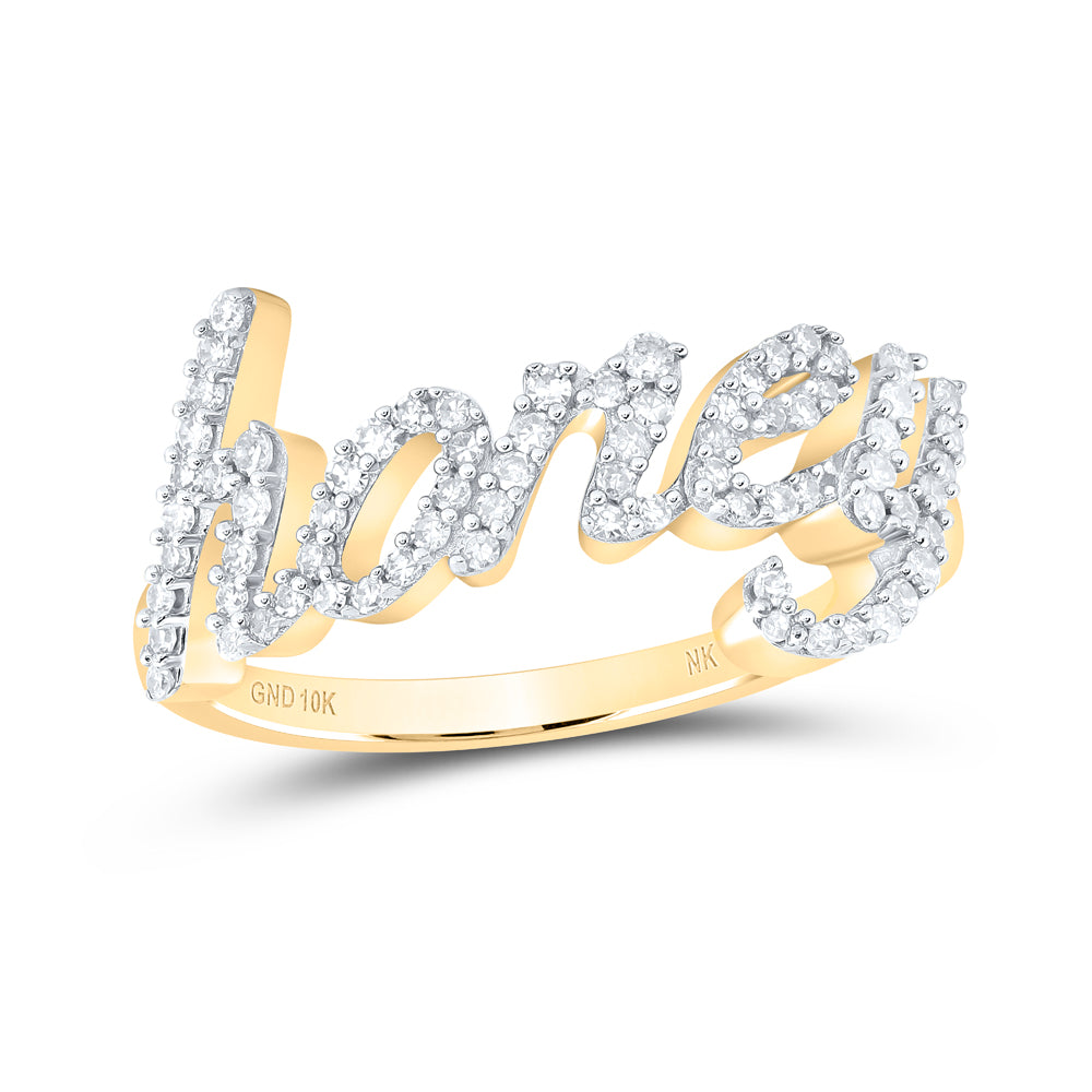 1/4Ctw-Dia Nk Gift Honey Ring (2.92 grams)
