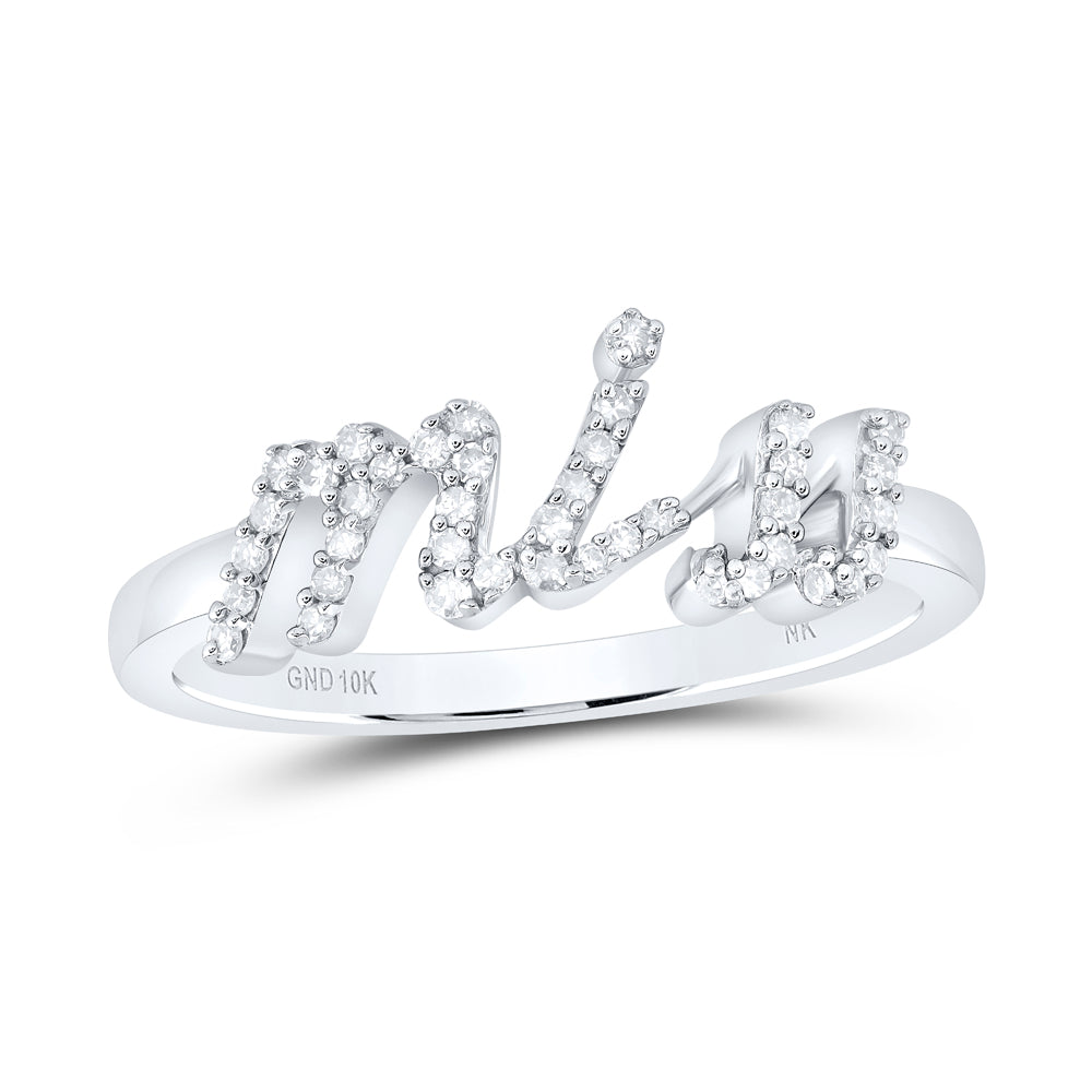 1/6Ctw-Dia Nk Gift Miss Ring (2.14 grams)