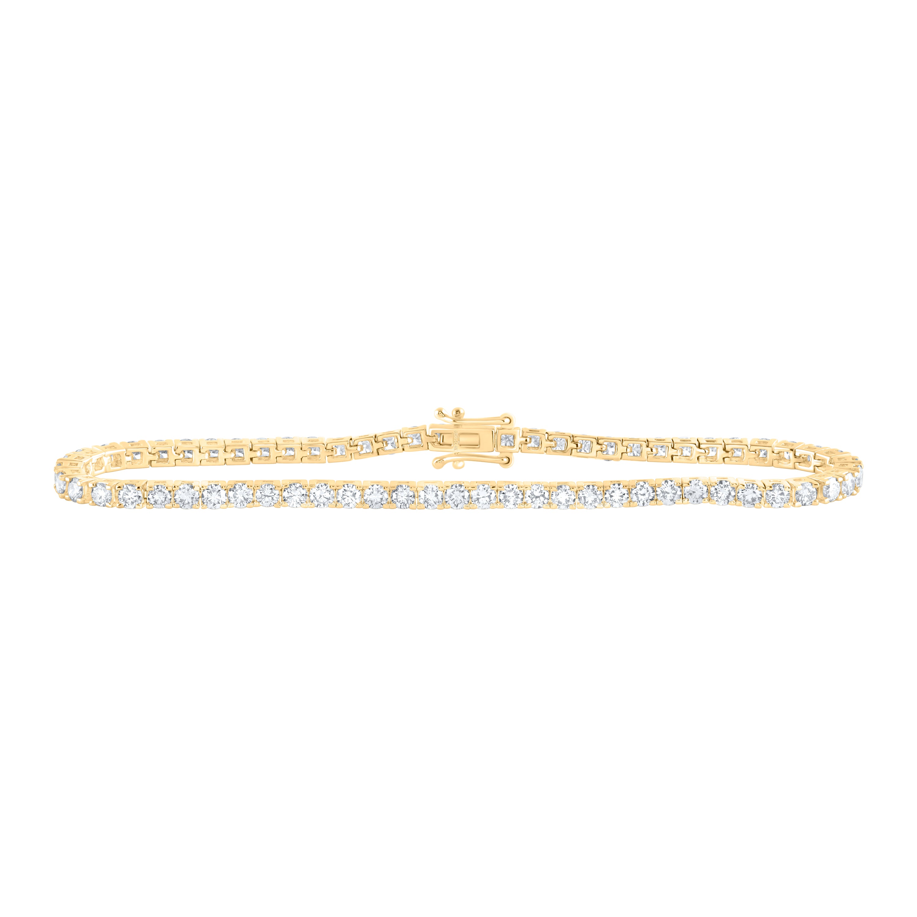 4Ctw-Dia Nk Tennis Bracelet(7 Inch) (7.99 grams)