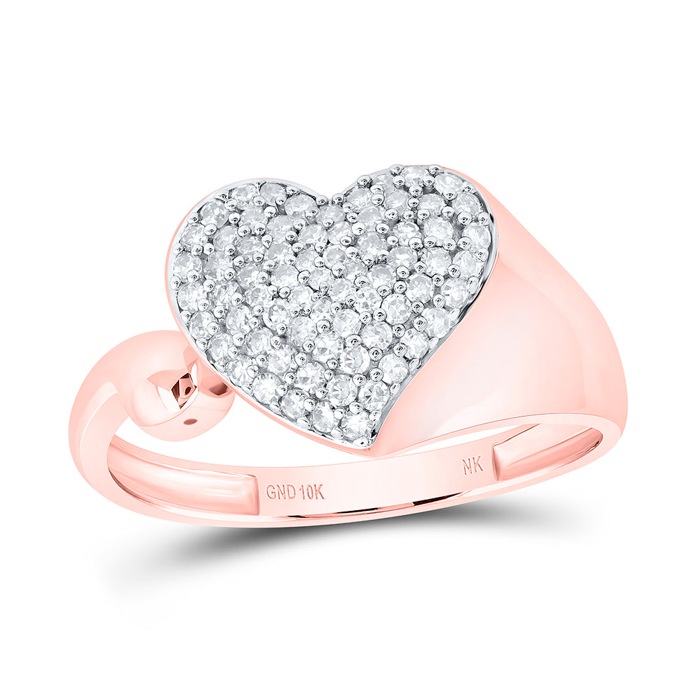1/3Ctw-Dia Nk Gift Heart Ring (2.41 grams)