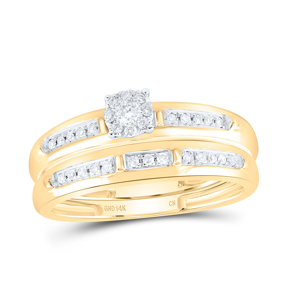 1/4Ctw-Nat Diamond Fashion Trio Set (6.07 grams)