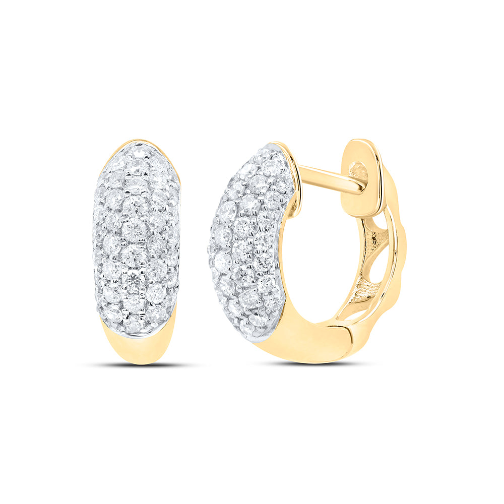 3/8Ctw-Nat Dia Cn Fashion Earring