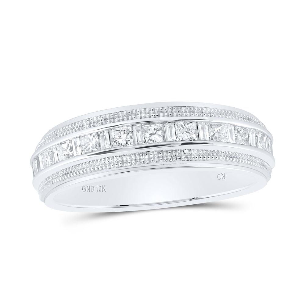 3/4Ctw-Nat Diamond Fashion Mens Ring (5.68 grams)