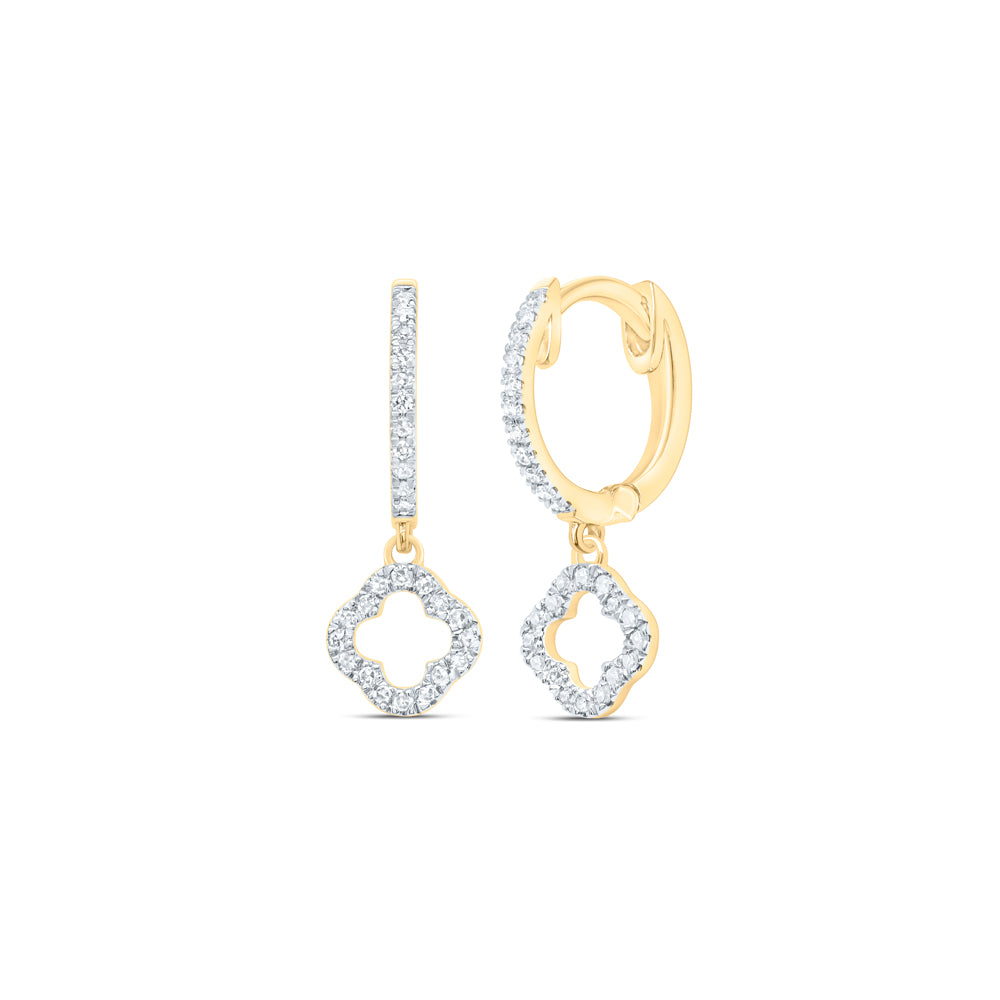 1/6Ctw-Nat Dia Cn Fashion Dangling Earring