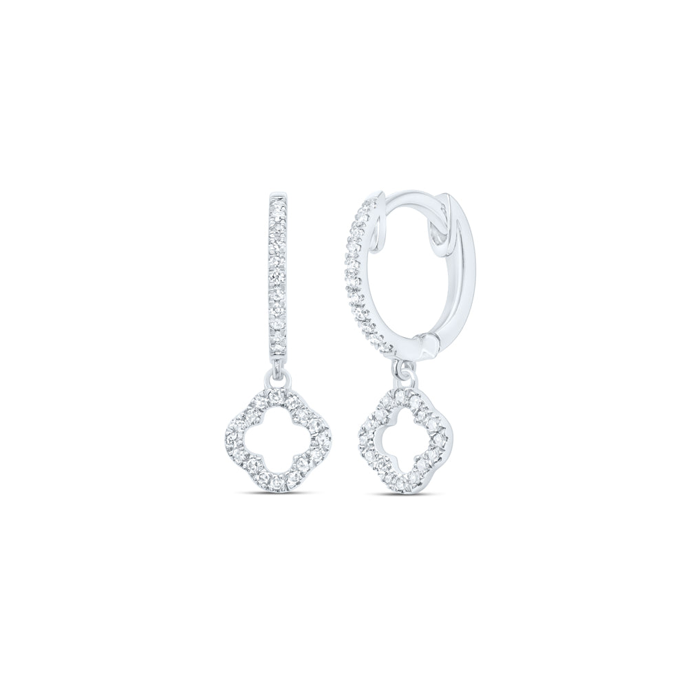 1/6Ctw-Nat Dia Cn Fashion Dangling Earring
