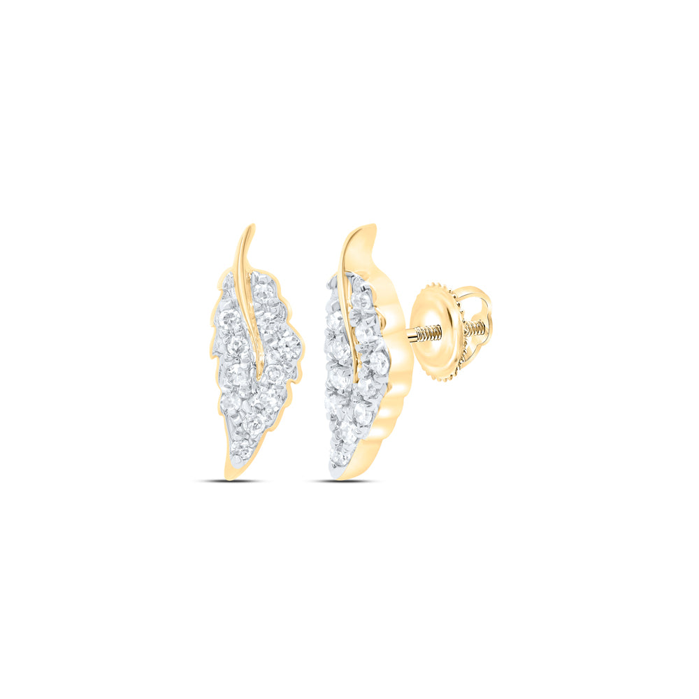 10Kt Gold 1/12Ctw-Dia P1 Gift Earring