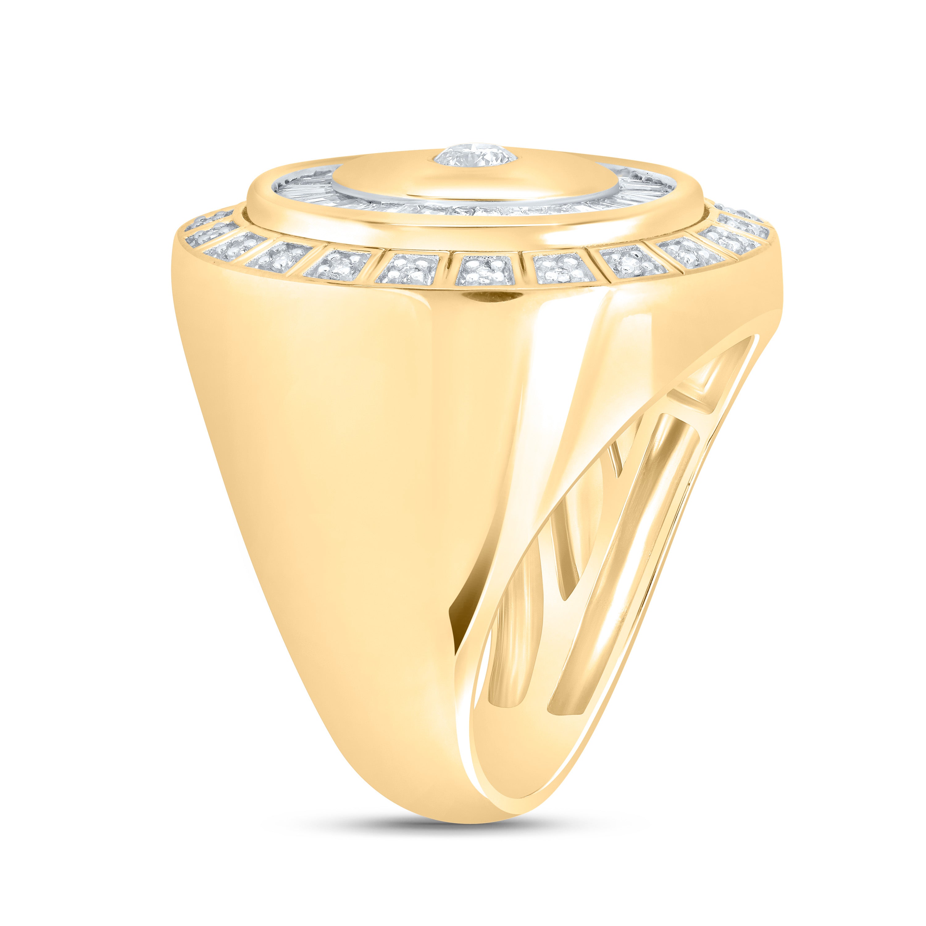 1Ctw-Dia Nk Mens Ring (10.67 grams)
