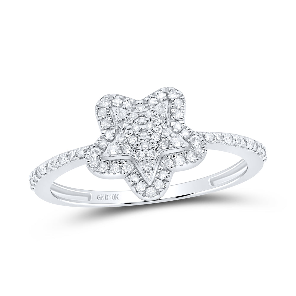 1/4Ctw-Dia P1 Gift Star Ring (1.6 grams)