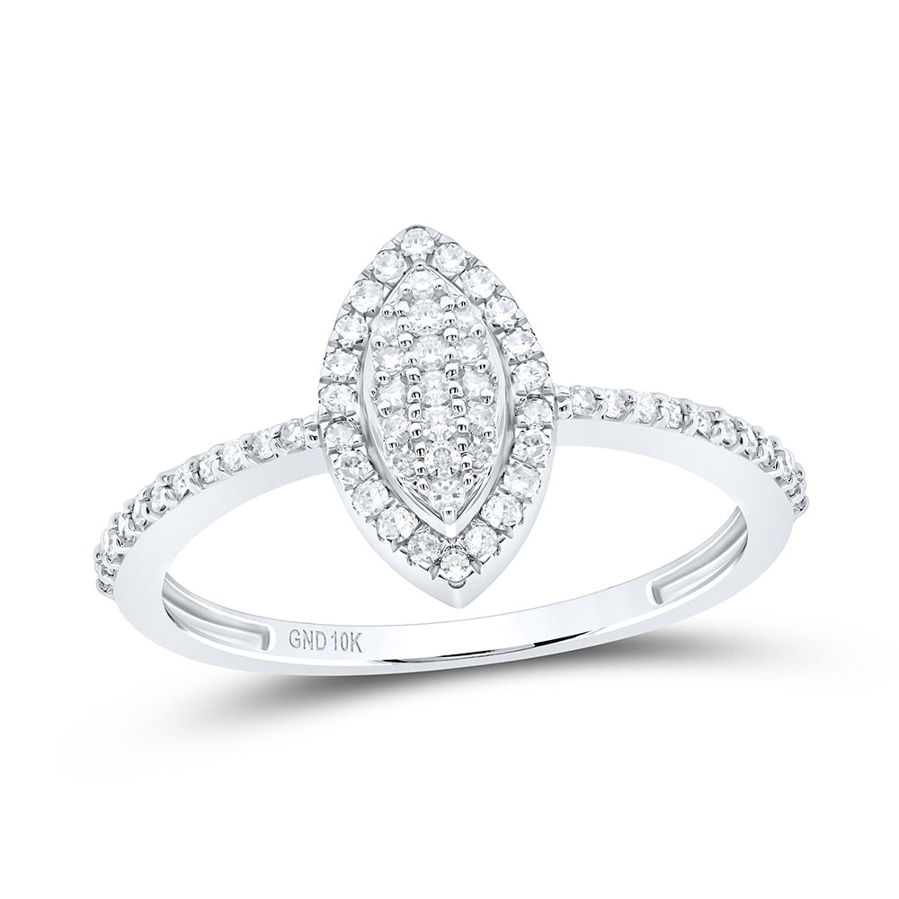 1/5Ctw-Dia P1 Gift Marquise Ring (1.37 grams)