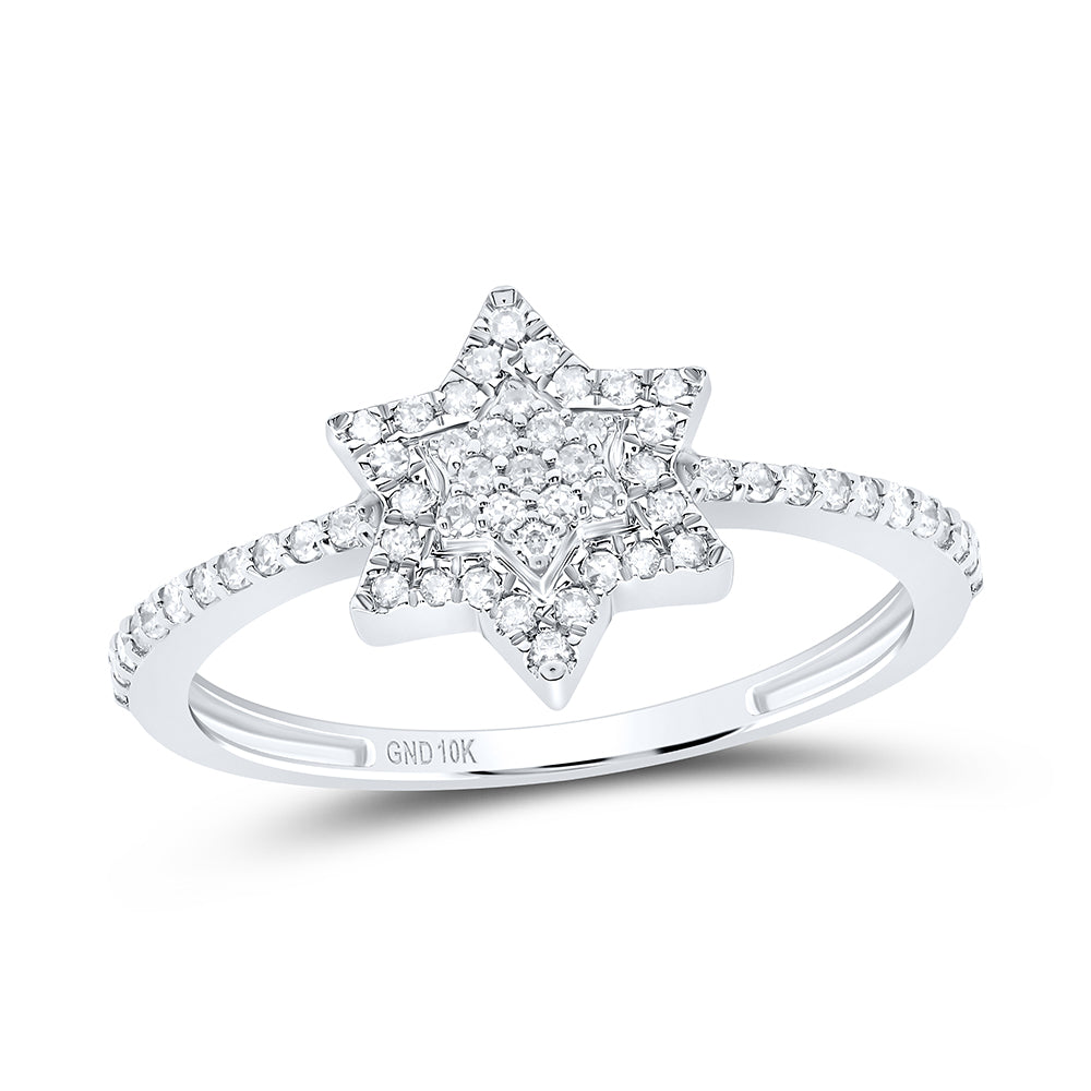 1/5Ctw-Dia P1 Gift Star Ring (1.51 grams)