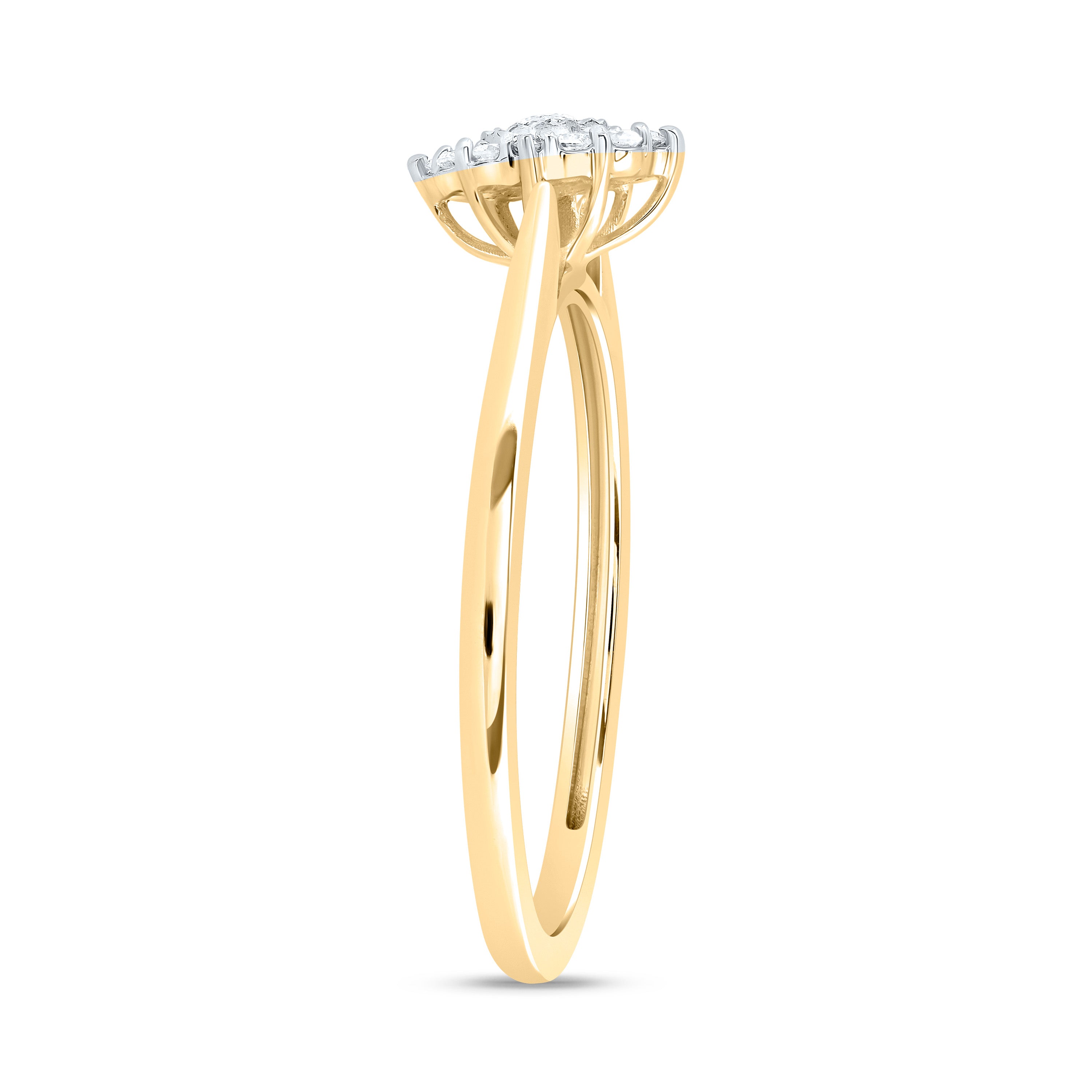 1/6Ctw-Diamond Gift Promise Ring (1.45 grams)