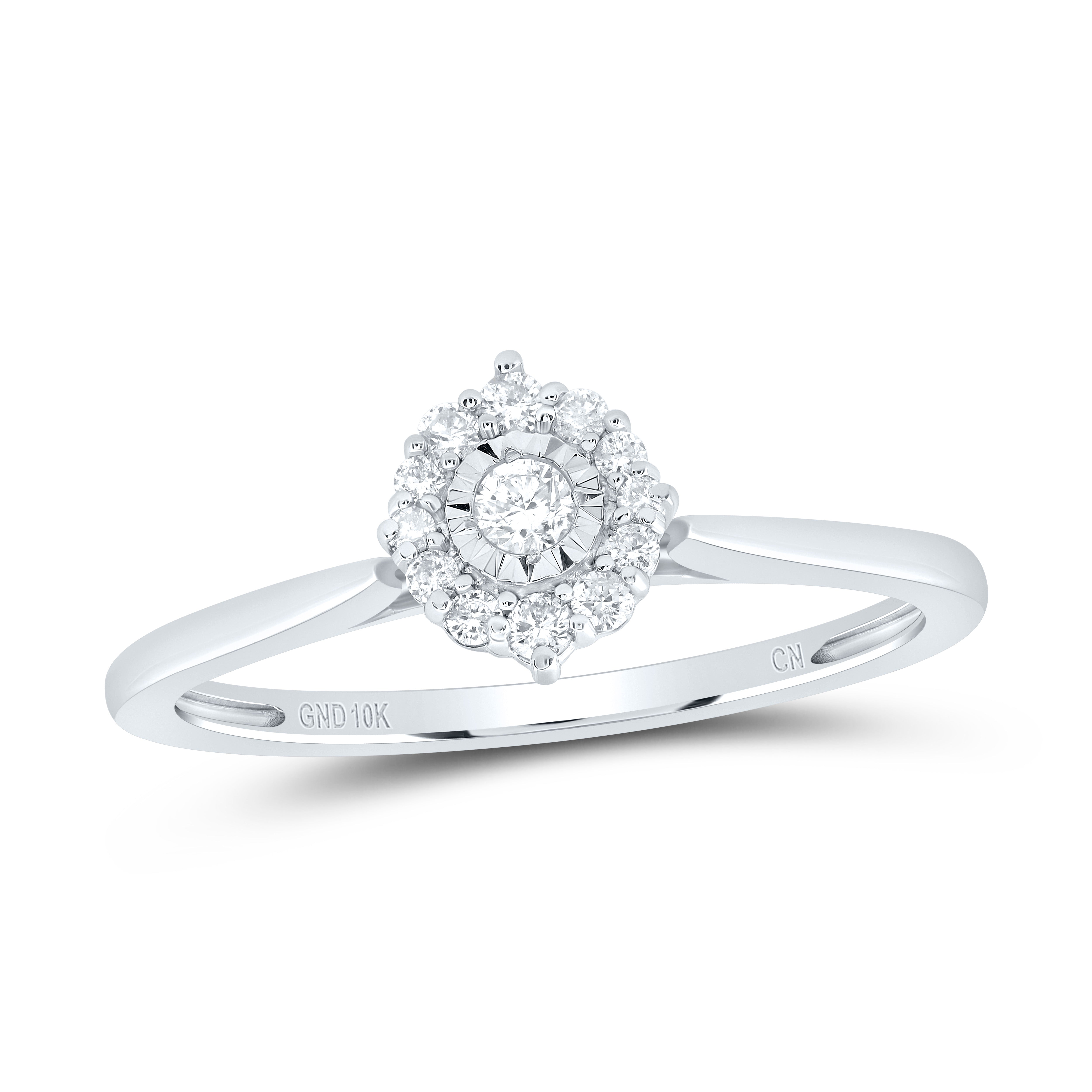 1/6Ctw-Dia Cn Gift Promise Ring (1.49 grams)