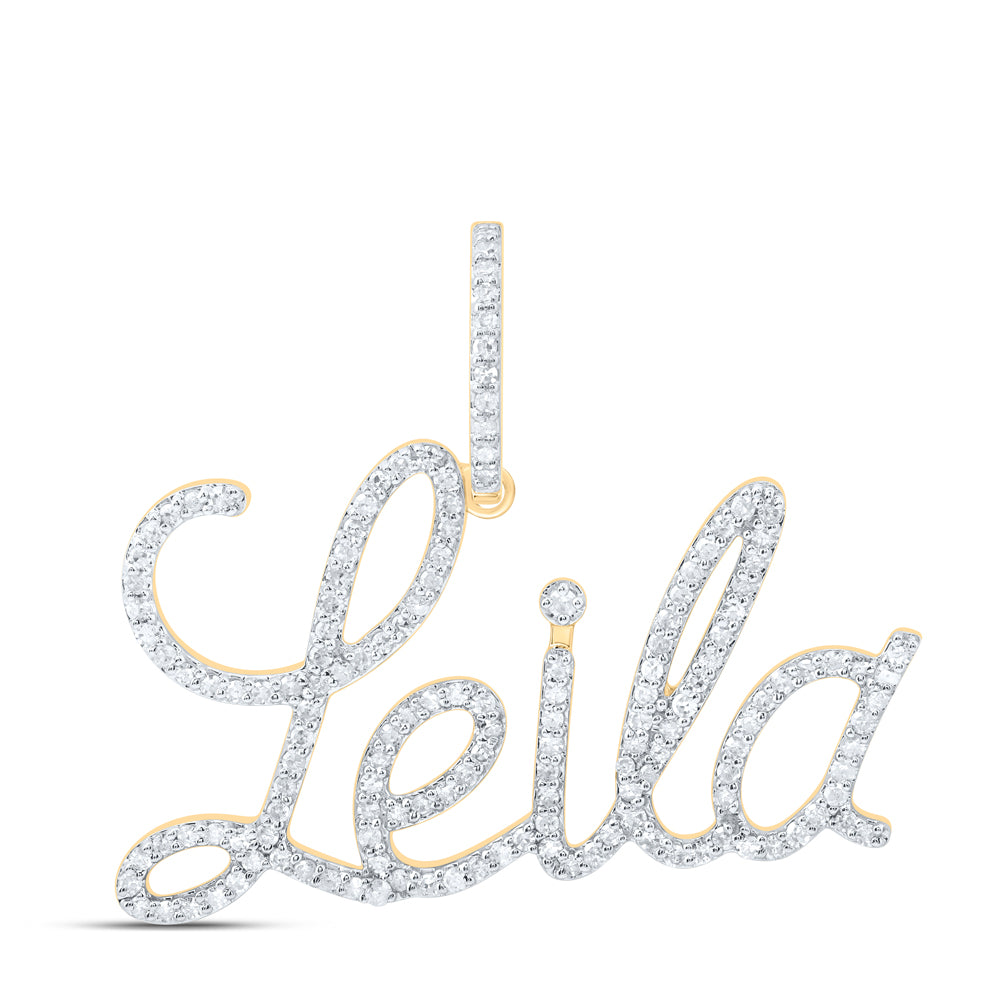 5/8Ctw-Dia P1 "Leila" Nameplate (3.51 grams)
