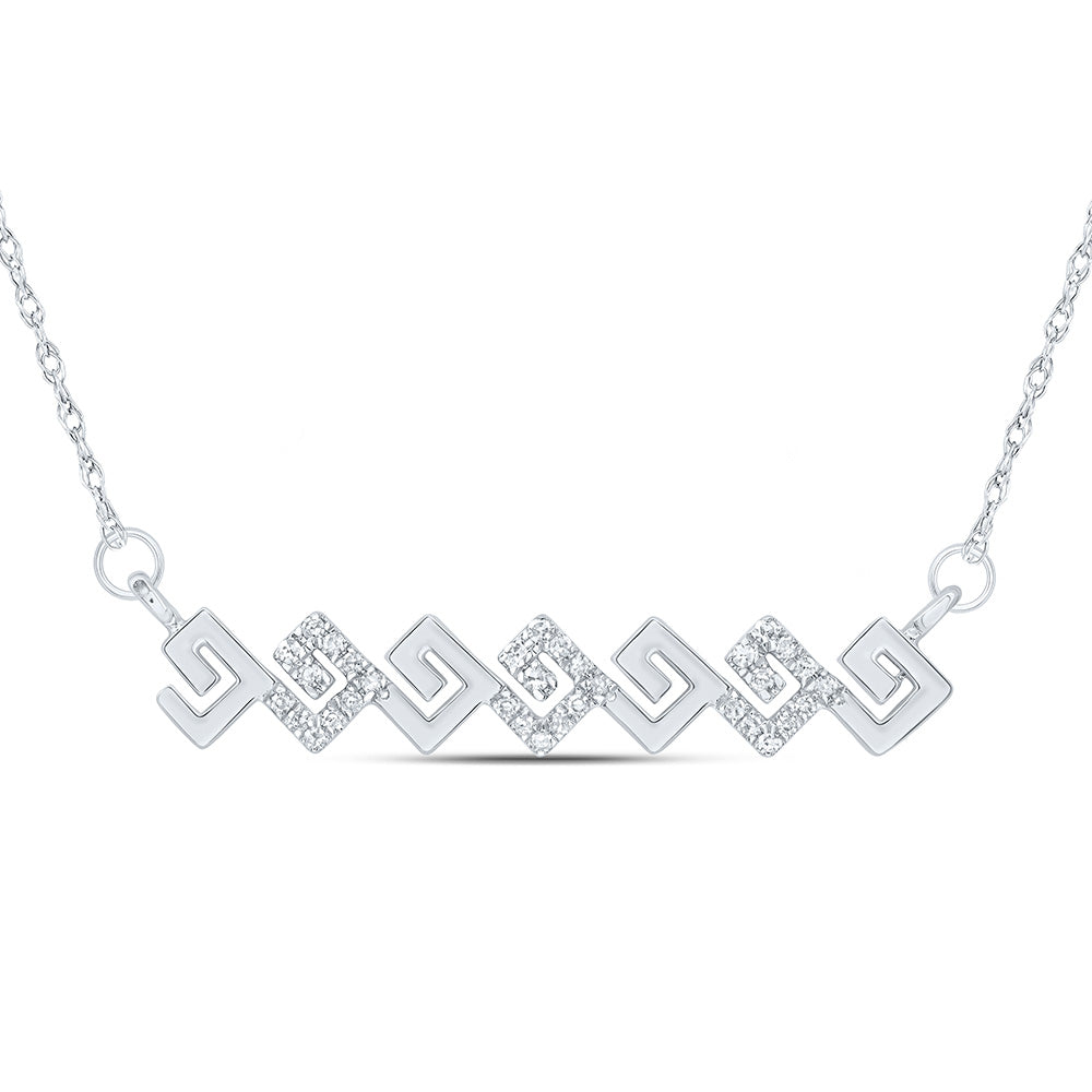 10Kt Gold 1/10Ctw-Dia Cn Gift Necklace (18 Inch)