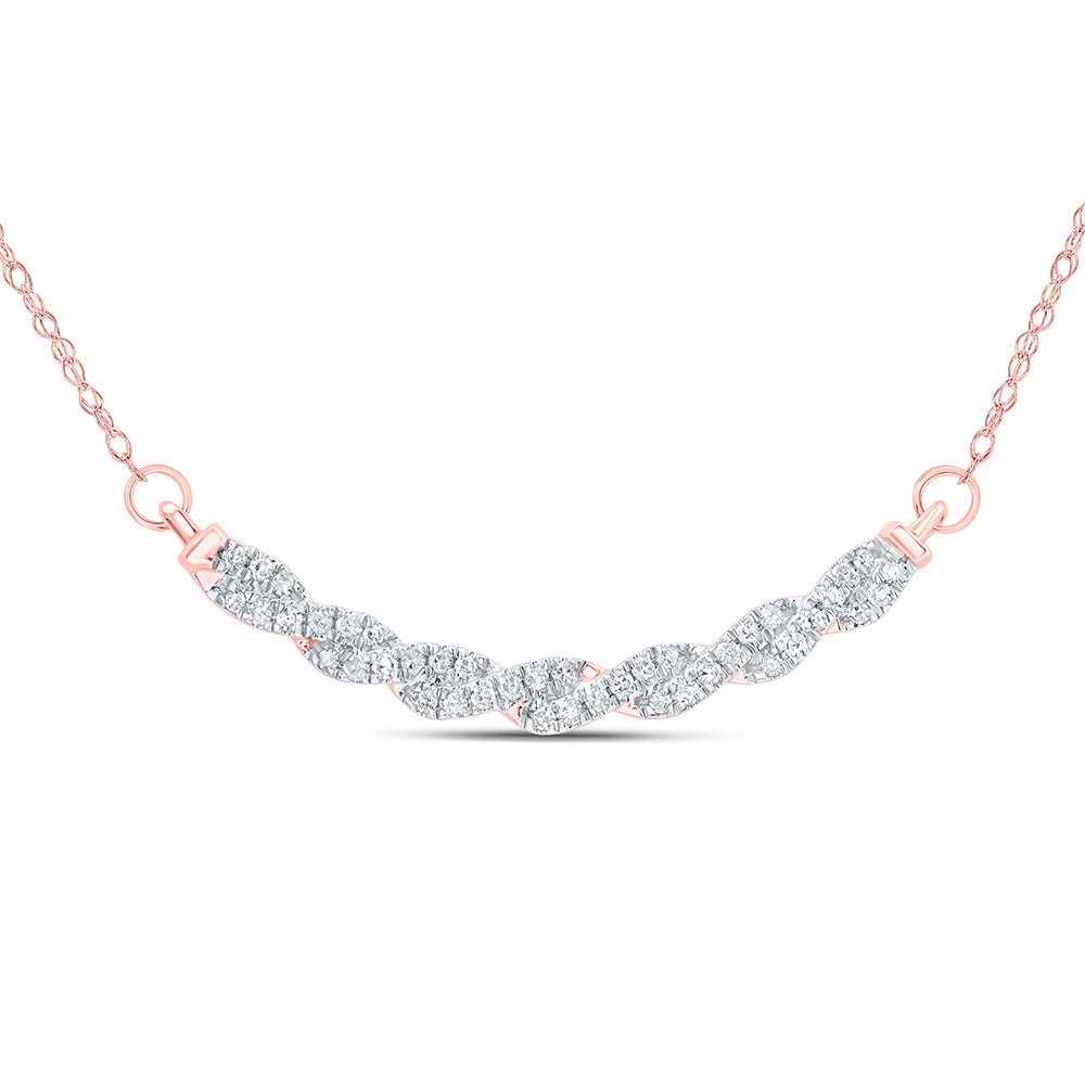 10Kt Gold 1/5Ctw-Diamond Gift Necklace (18 Inch)