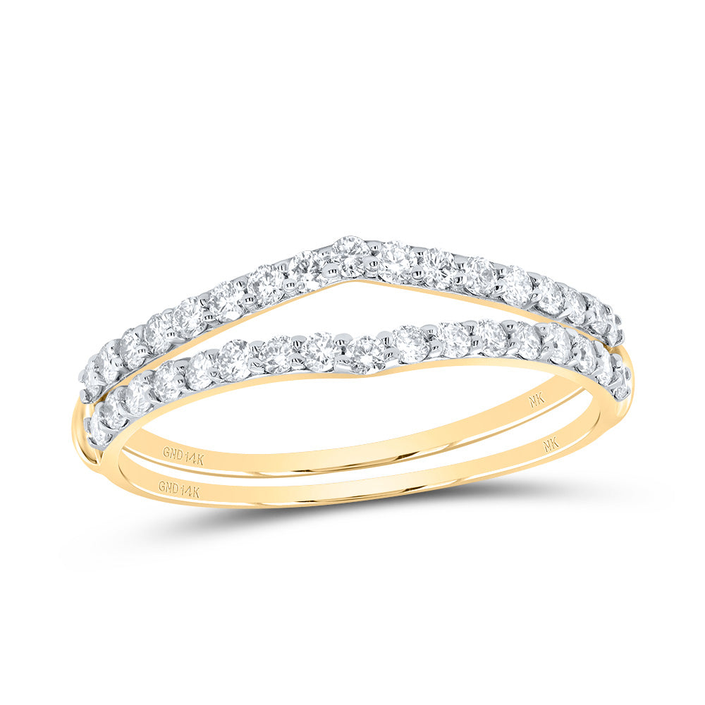 1/2Ctw-Nat Dia Nk Enhancer Ring (2.76 grams)