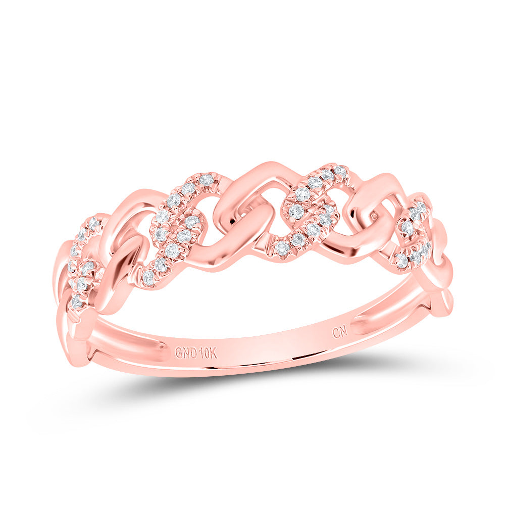 1/2Ctw-Nat Dia Cn Cuban Fashion Trio Set (5.46 grams)