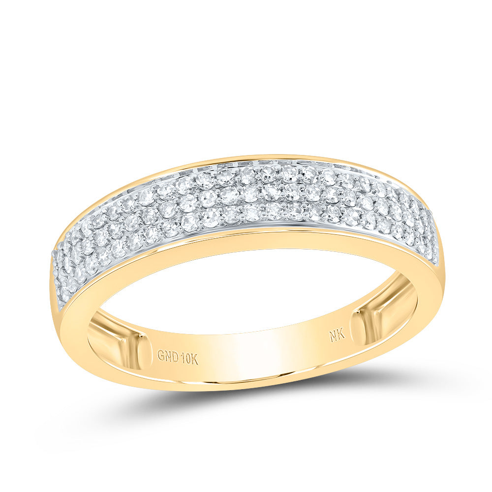 1 Ctw-Nat Dia Nk Pear Trio Set (5.93 grams)