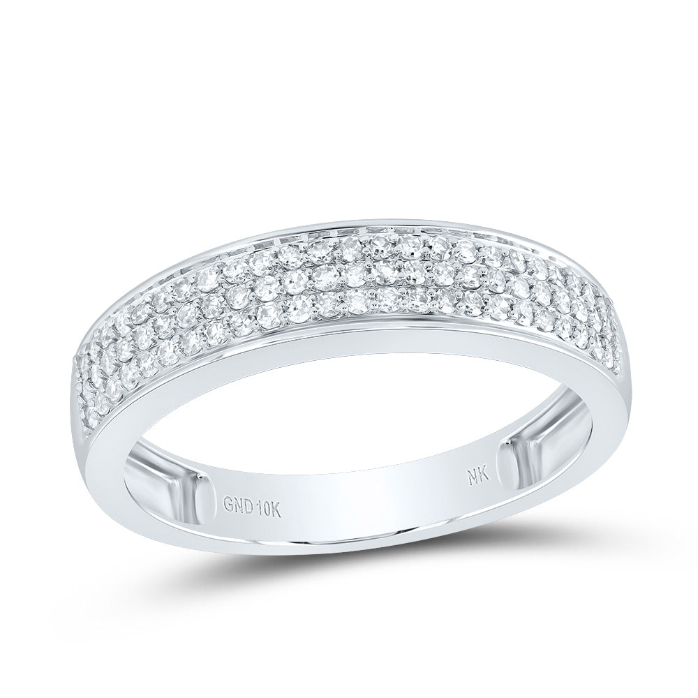 1 Ctw-Nat Dia Nk Pear Trio Set (5.97 grams)