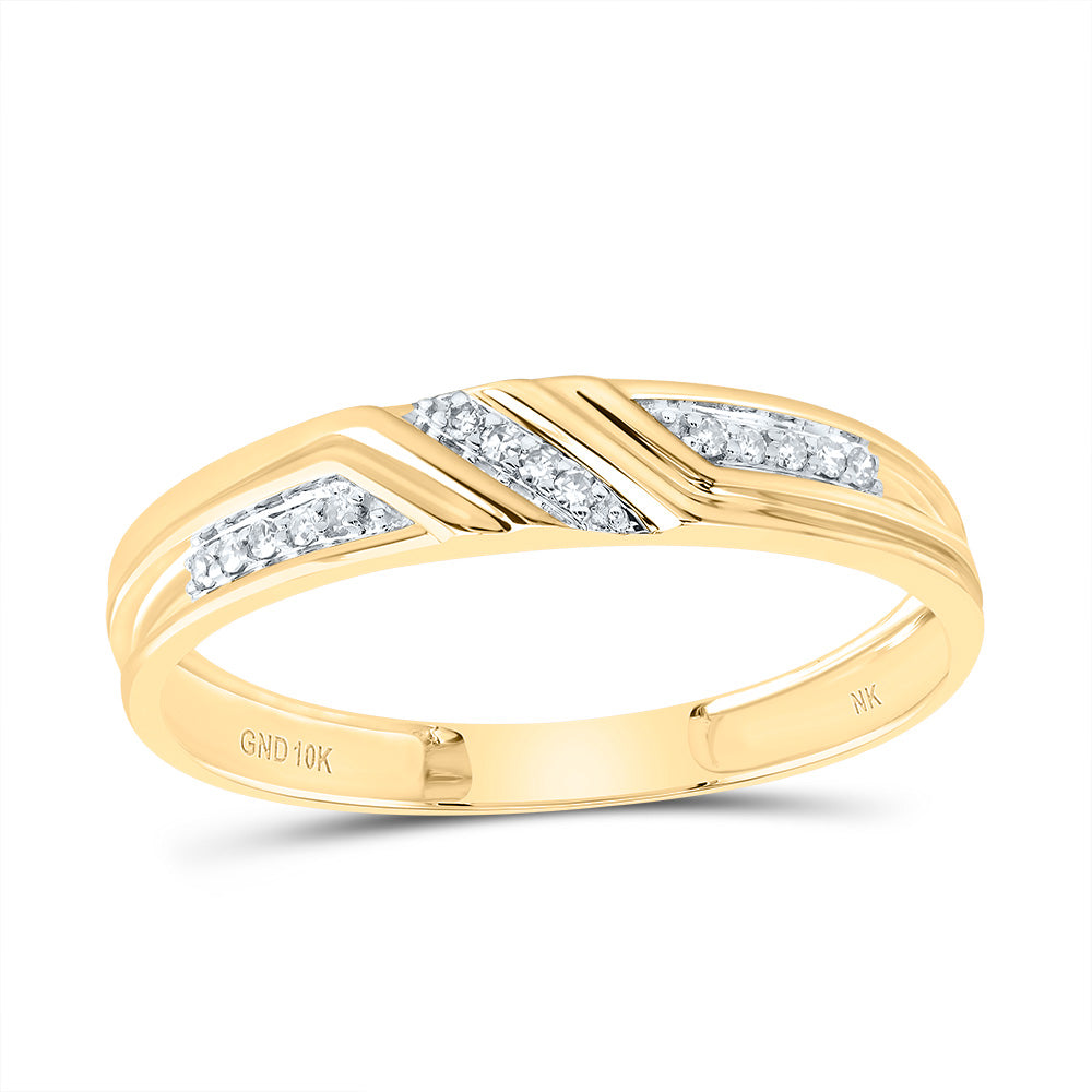3/8Ctw-Diamond Round Trio Set (3.69 grams)