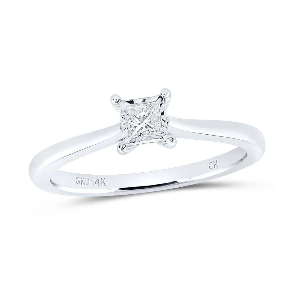1/6Ctw-Dia Cn Fashion Bridal Ring (2.1 grams)