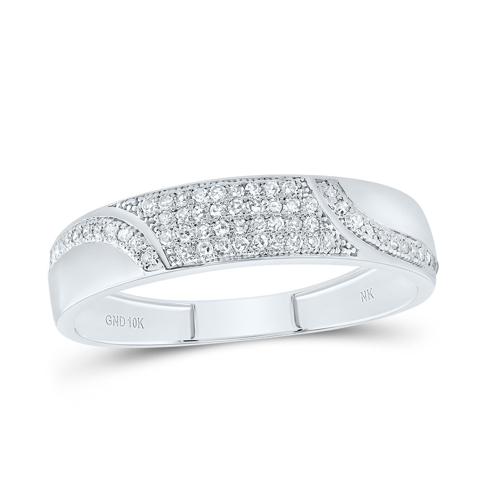 1/2Ctw-Nat Diamond Heart Trio Set (4.5 grams)