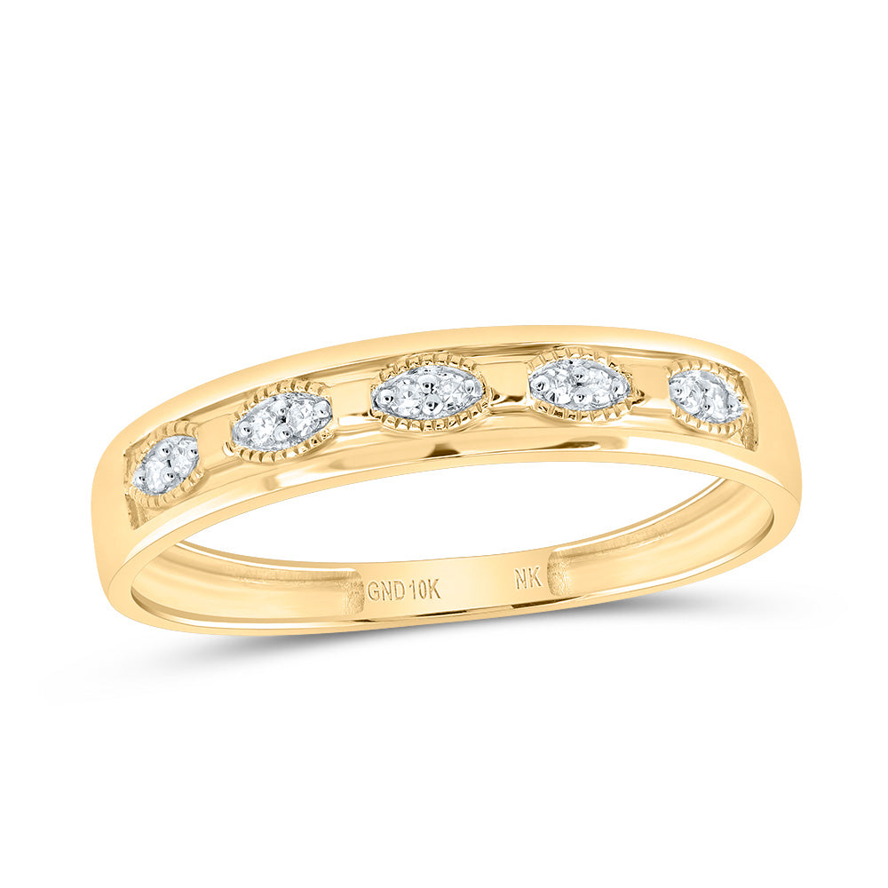 1/4Ctw-Diamond Flower Trio Set (4.06 grams)