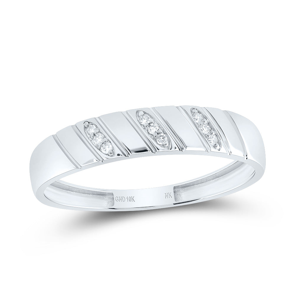 1/5Ctw-Diamond Oval Trio Set (3.98 grams)