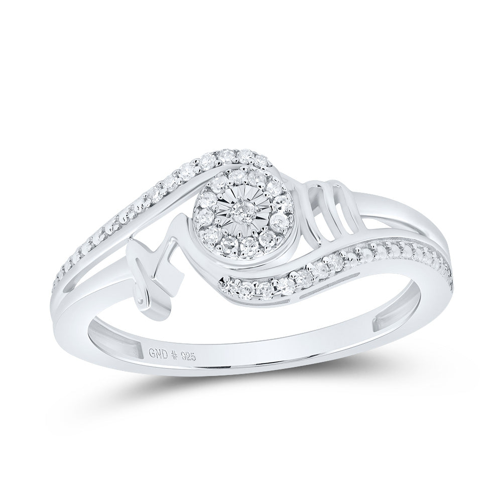 1/10Ctw-Diamond Gift Mom Ring (1.89 grams)