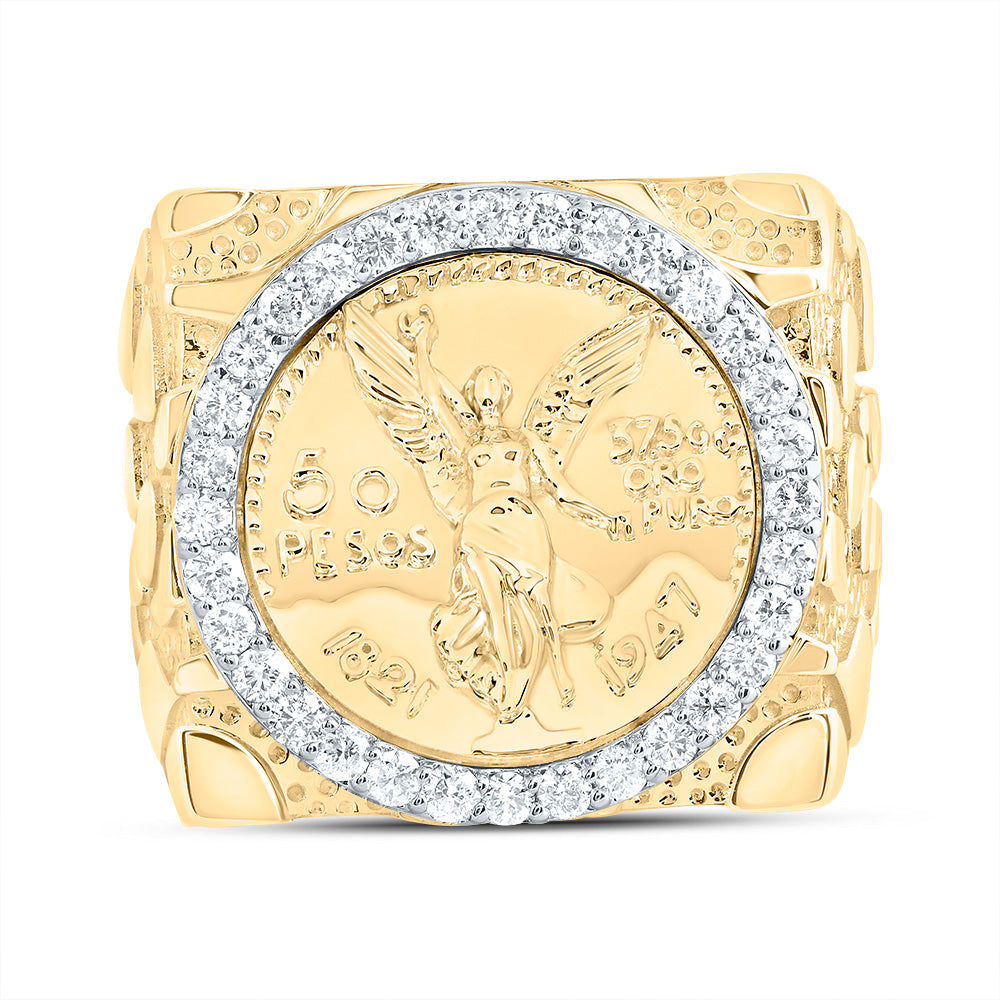 5/8Ctw-Dia Nk Centenario Mens Ring (10.12 grams)
