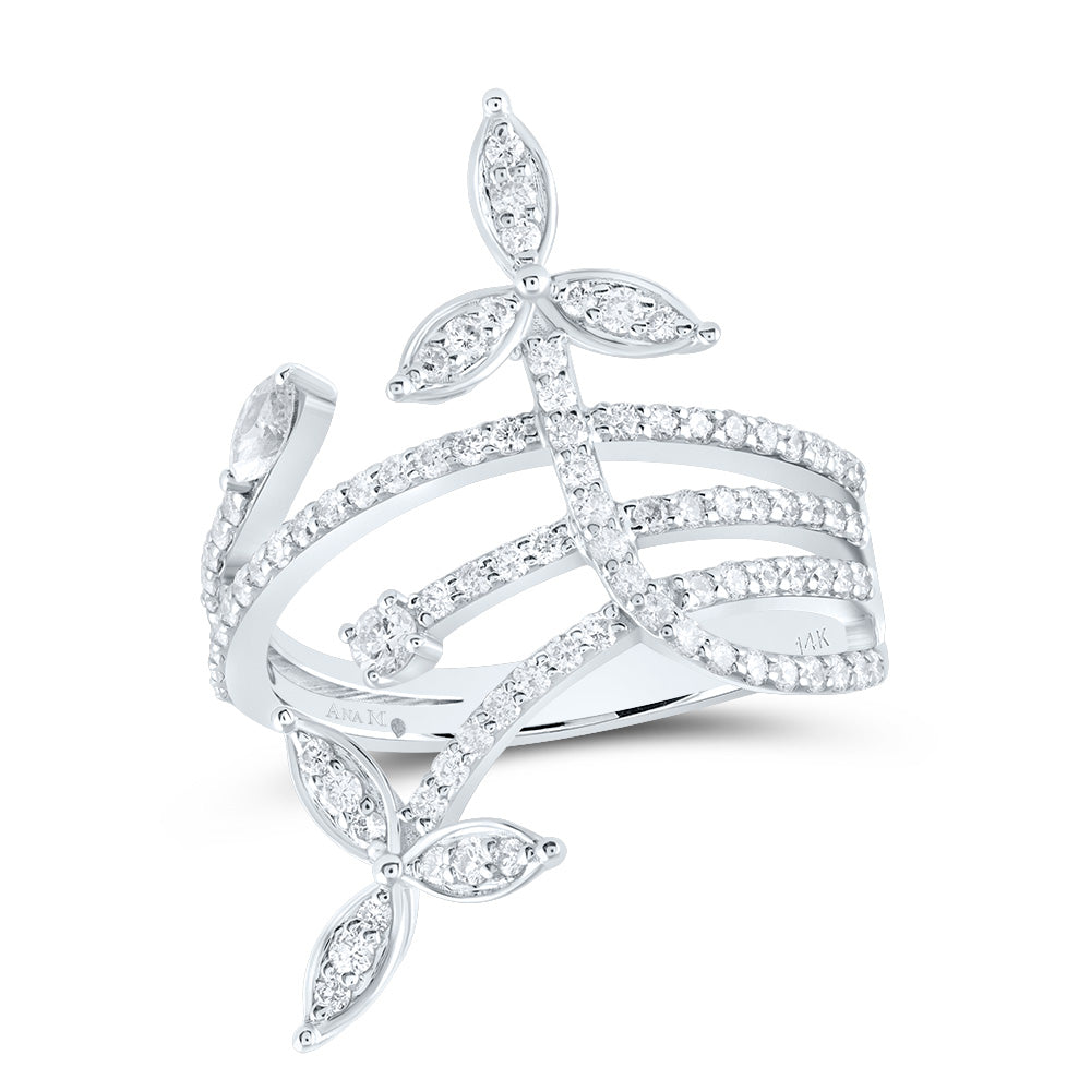 5/8Ctw-Dia Ana M 4X2Mm Mq-I1 Fashion Ring (4.05 grams)