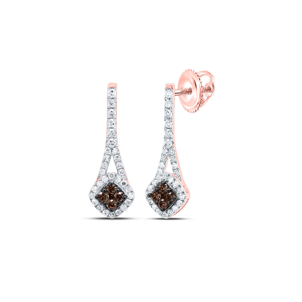 1/3Ctw-Dia P1 Gift Cognac Natural Diamond Earring