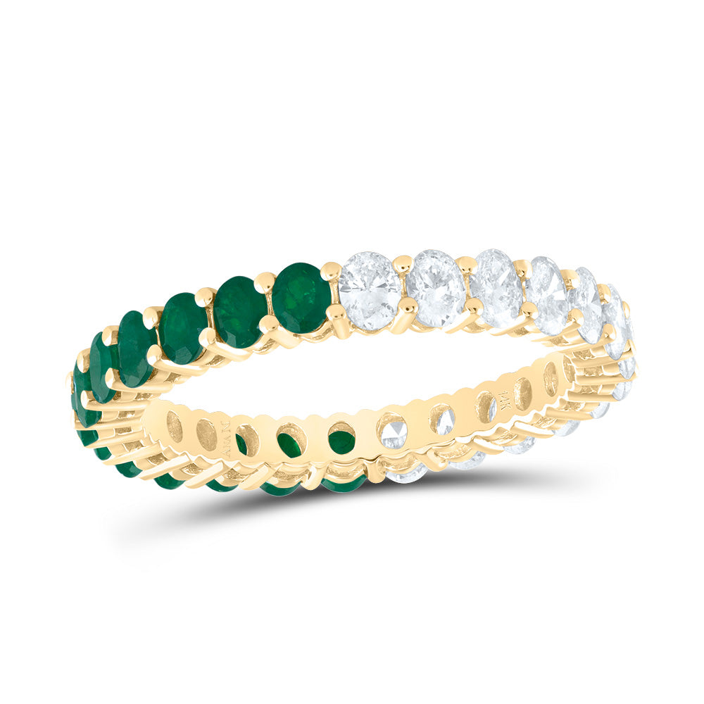 1Ctw-Dia Ana M 1Ctw-Ov-Em Nat Gem Ring (2.01 grams)