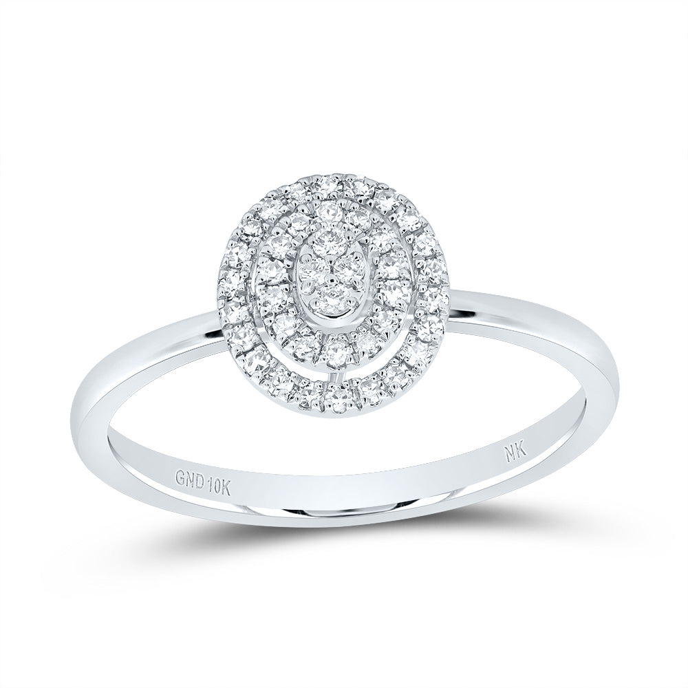 1/6Ctw-Dia Nk Gift Oval Ring (1.84 grams)