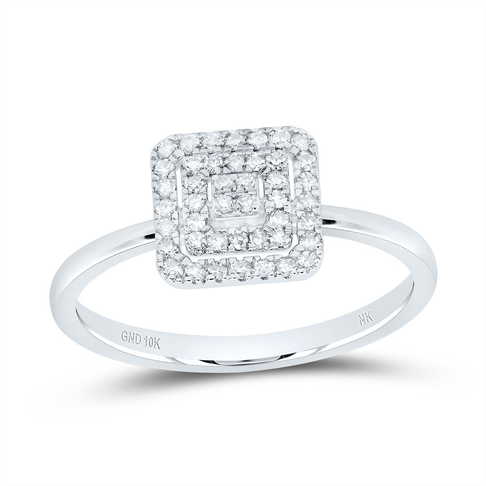 1/5Ctw-Dia Nk Gift Square Ring (1.95 grams)