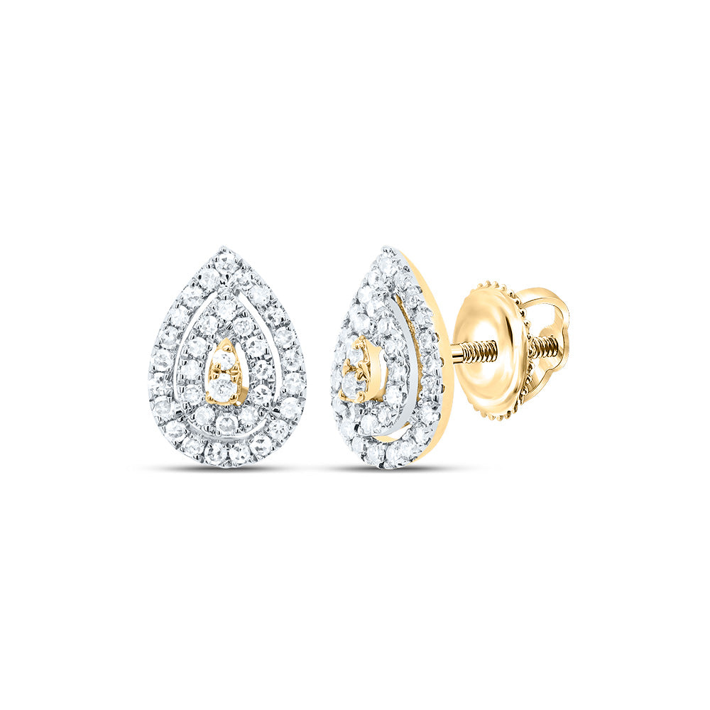 1/5Ctw-Dia Nk Gift Pear Stud Earring