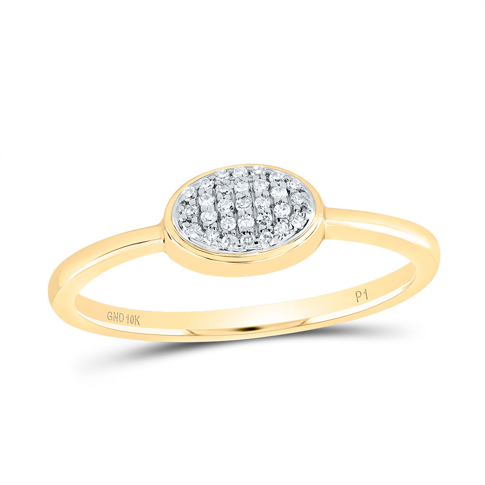1/12Ctw-Dia P1 Gift Oval Ring (1.43 grams)