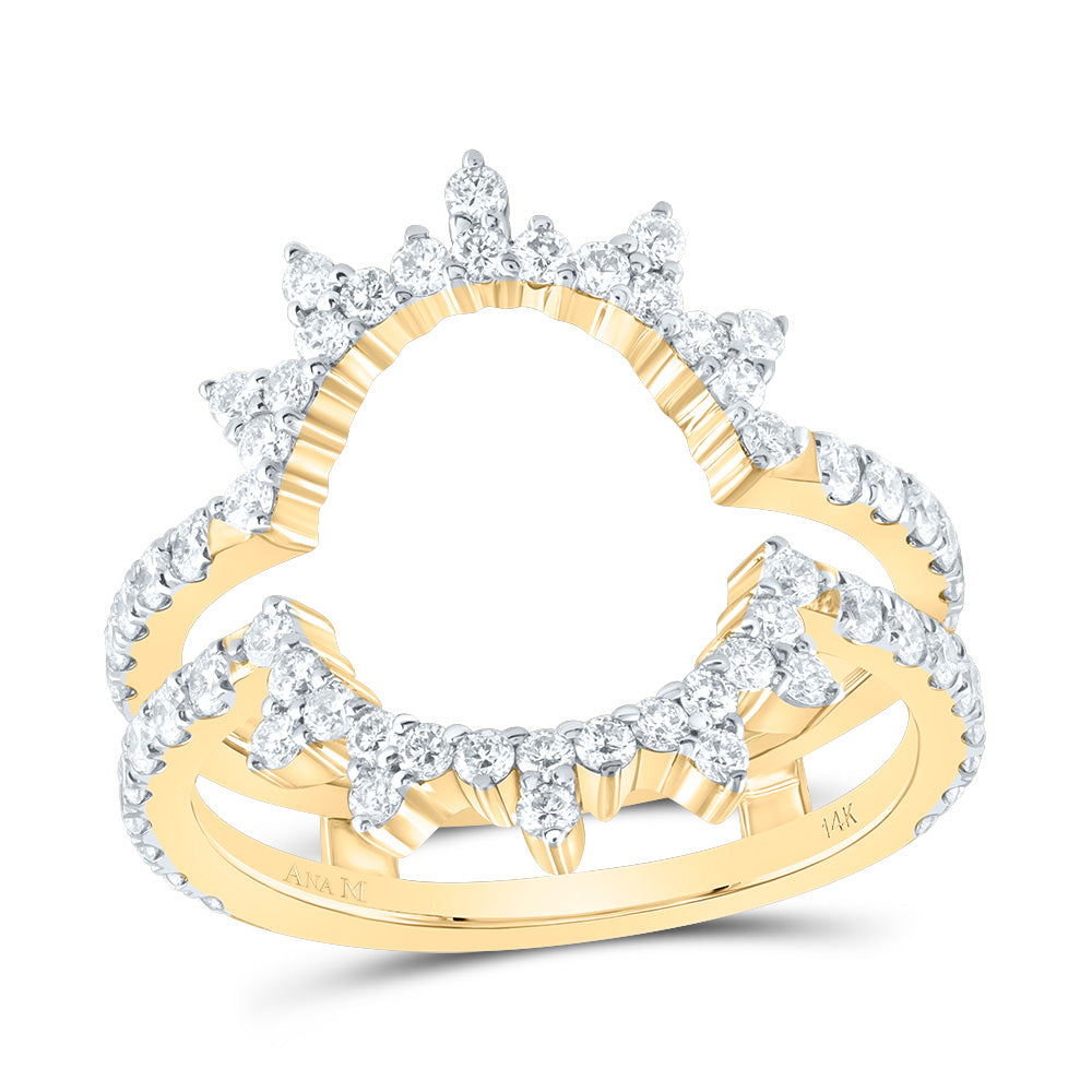 1 Ctw-Dia Ana M Cnc Enhancer Ring (4.2 grams)