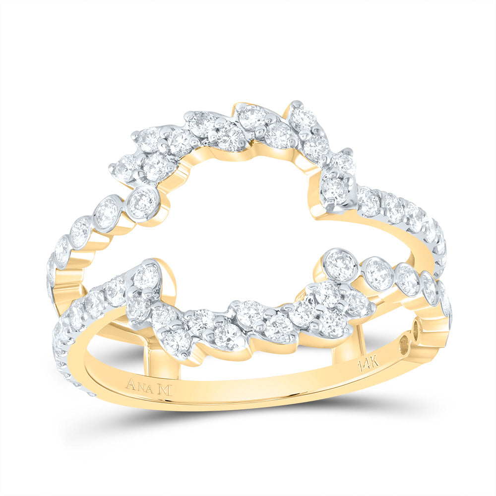 7/8Ctw-Dia Ana M Cnc Enhancer Ring (3.4 grams)