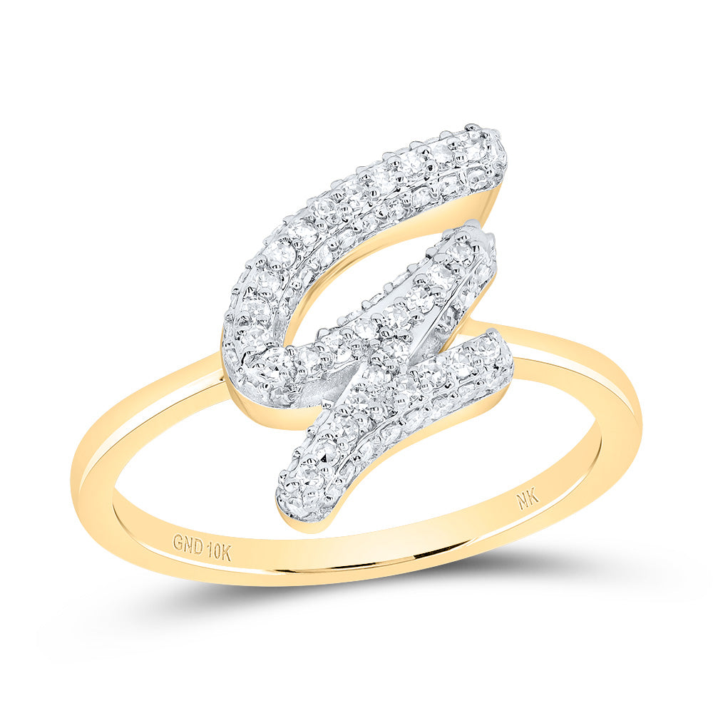 1/3Ctw-Dia Nk Fashion Initial "G" Ring (2.61 grams)