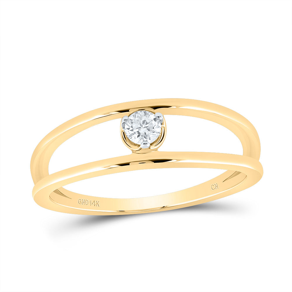 1/8Ct-Diamond Fashion Promise Ring (2.52 grams)