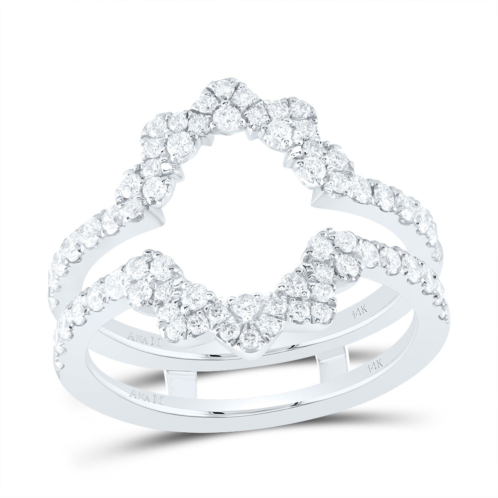 3/4Ctw-Dia Ana M Cnc Enhancer Ring (4.23 grams)